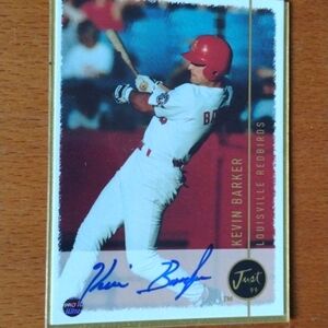 Autographed Baseball Card